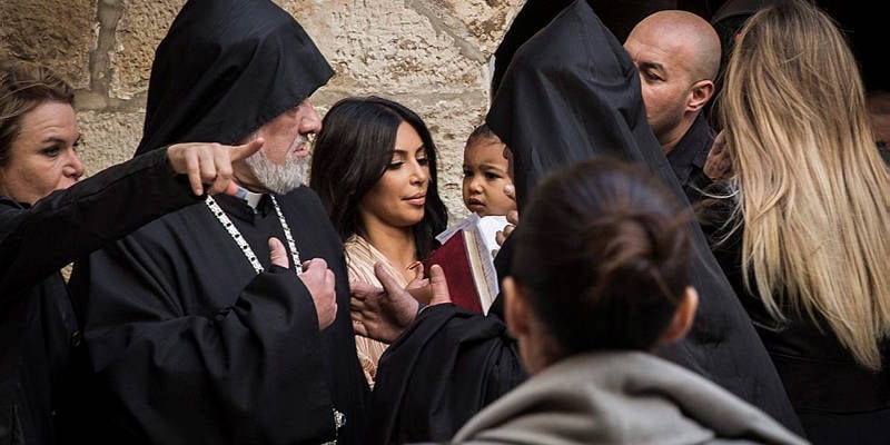 Kardashian in Jerusalem