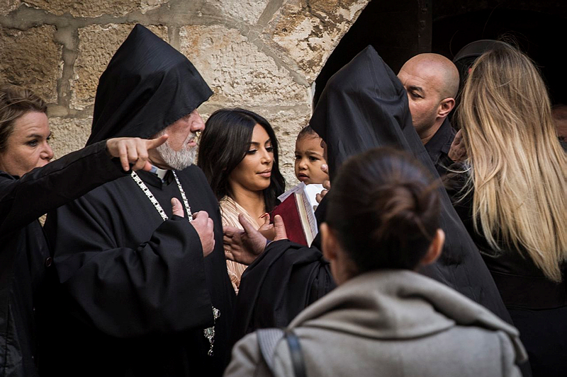 Kardashian in Jerusalem
