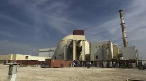 The existing nuclear facility in Bushehr province, Iran.