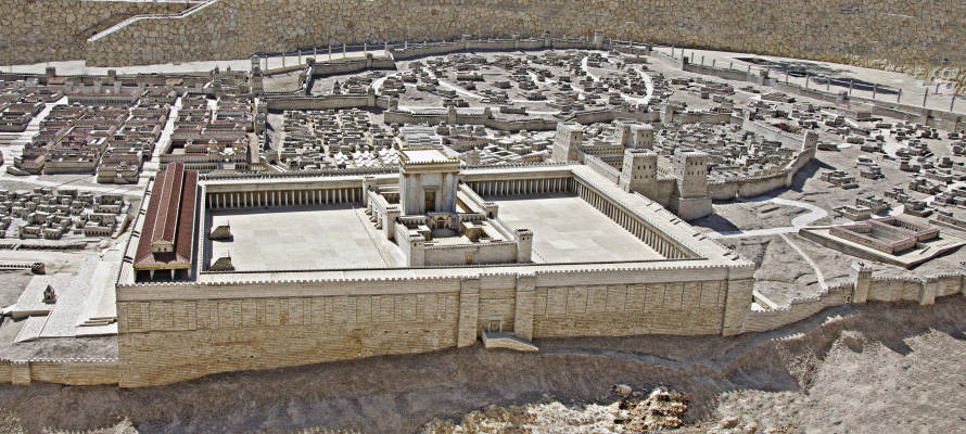 model of temple in jerusalem