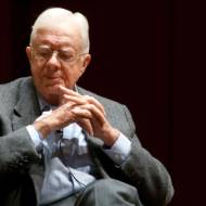 Former US President Carter. (Nir Levy/Shutterstock)