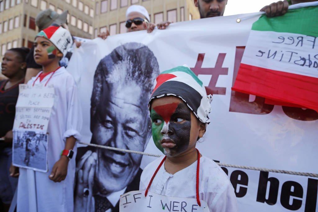 South Africa Palestinian Protest