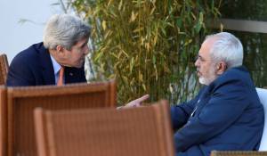 US Secretary of State Kerry and Iranian Foreign Minister Zarif