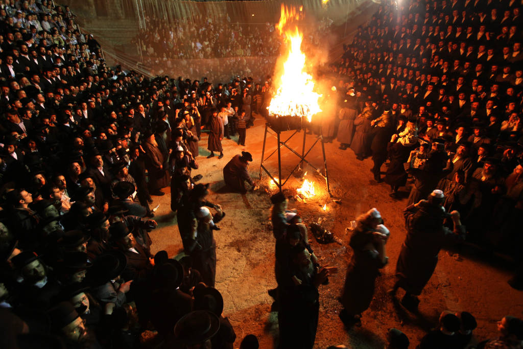 Celebrating Lag B'Omer In Meron