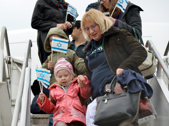 New immigrants from Ukraine.