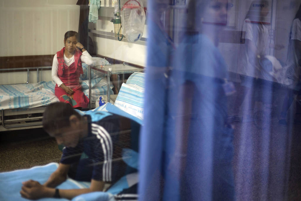 Palestinians in Israeli hospital