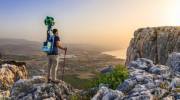 Google Street View Trekker camera on the Israel Trail