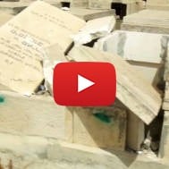 Desecration of the Mount of Olives Cemetery