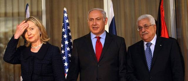 Netanyahu Abbas Clinton