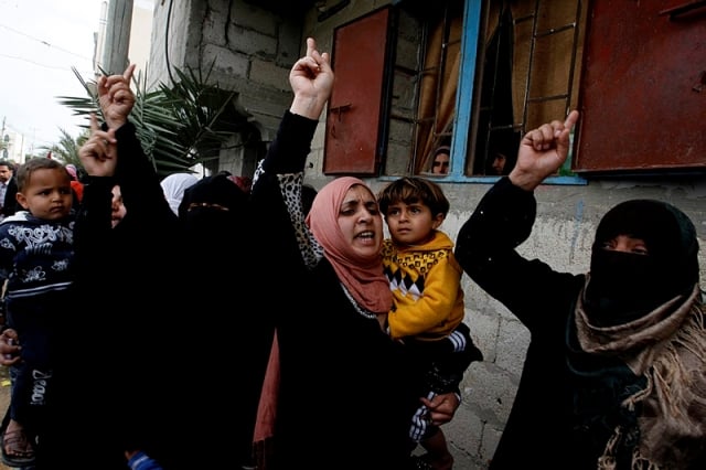 Palestinian women