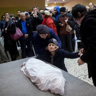Funeral of terror victim