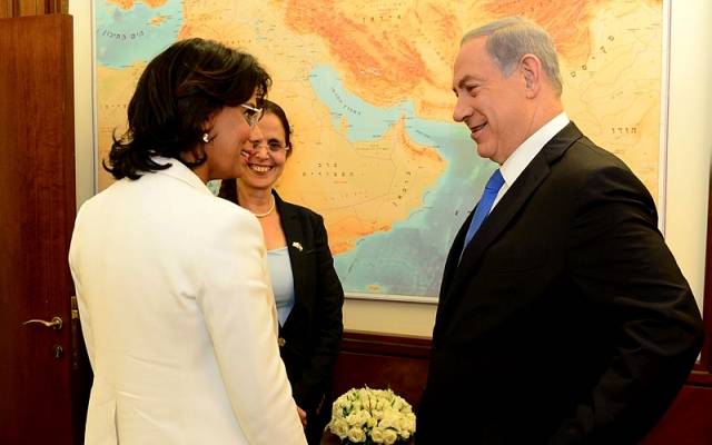 Netanyahu and Qanta Ahmed