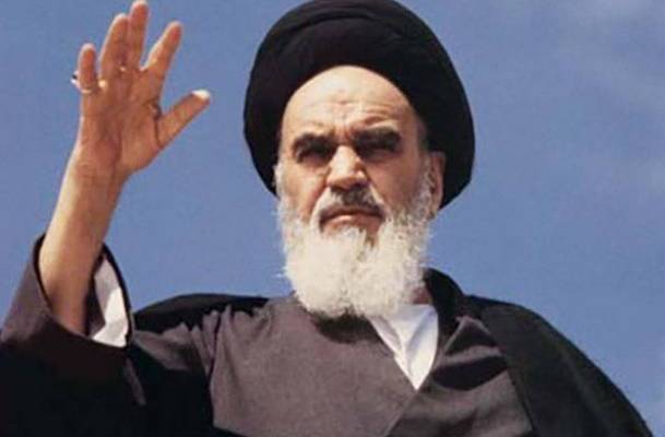 Iranian leader Khomeini