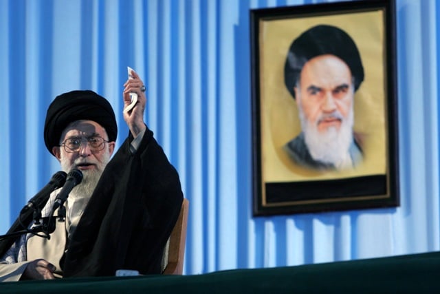 Iranian supreme leader Ayatollah Ali Khamenei