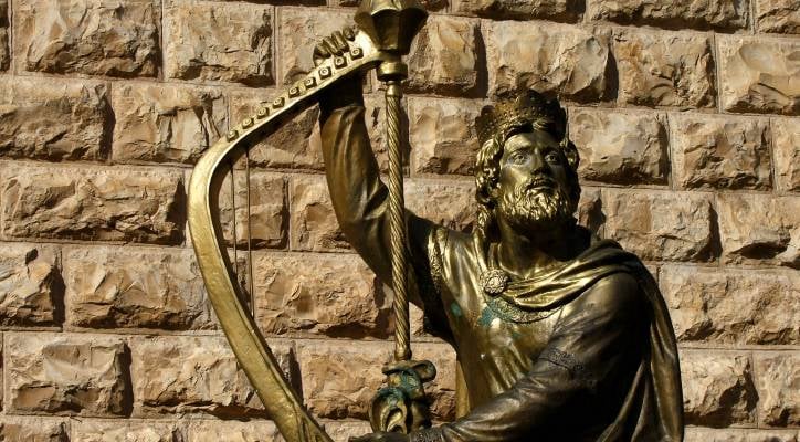 King David statue