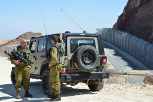 IDF soldiers egypt border