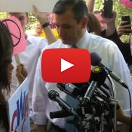 Ted Cruz Sets the Record Straight About Iran Nuclear Deal Destroying Hecklers