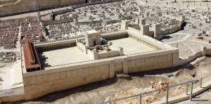 A model of the Second Temple in Jerusalem. (Shutterstock)