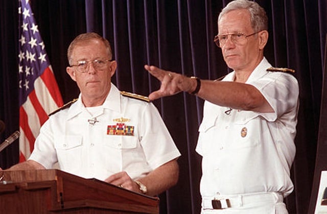 Leon A. “Bud” Edney, a retired admiral