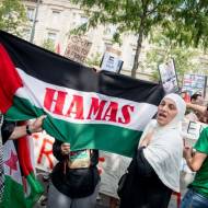 Anti Israel demonstrators