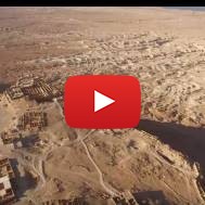 Breathtaking Aerial Tour of Masada overlooking Judean Desert in Israel
