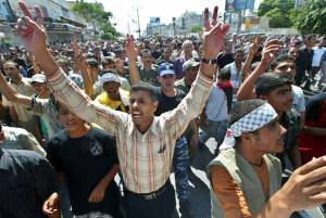 Palestinian protest