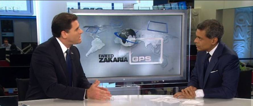 ron dermer and CNN's Fareed Zakaria