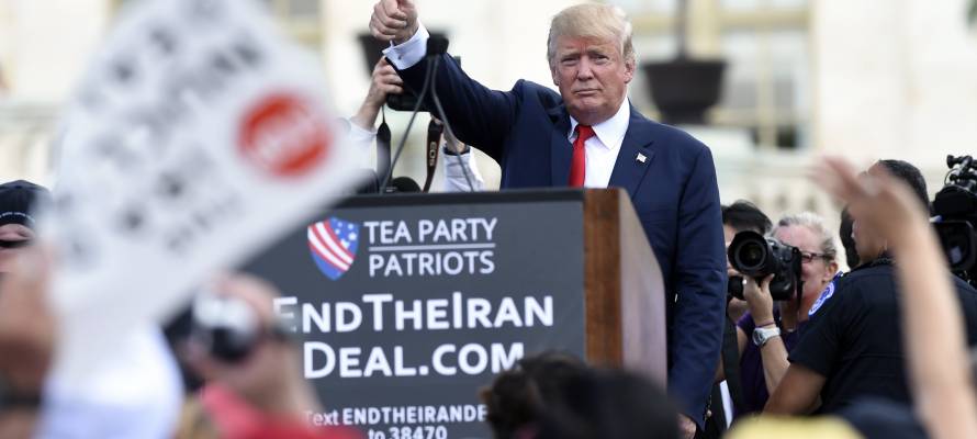 Donald Trump and Republican Candidates Blast Iran Deal at Rally as Khamenei Again Threatens Israel