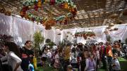 Sukkah at Jerusalem City Hall