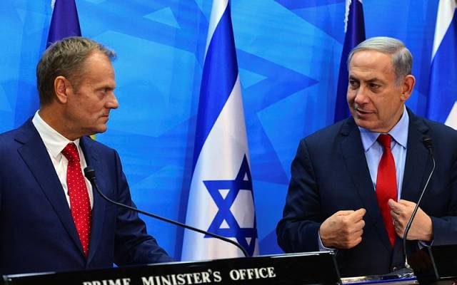 Netanyahu and Tusk