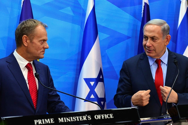 Netanyahu and Tusk