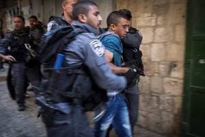 Policía arresta jerusalén