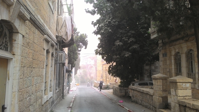 Jerusalem dust