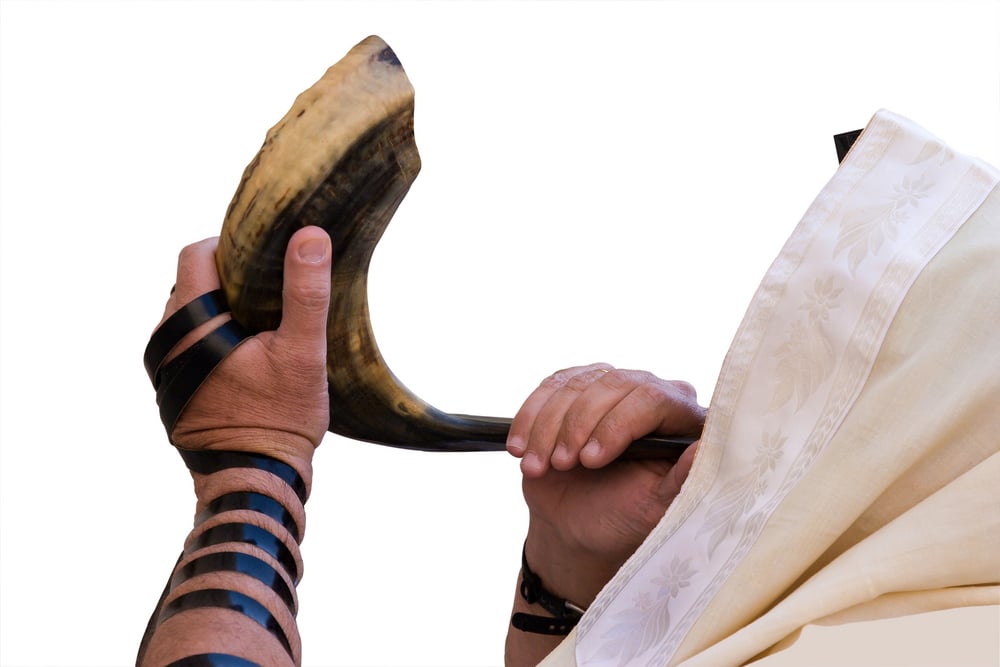 Blowing the Shofar