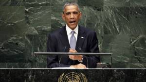 US President Obama addresses the UN last week. (Richard Drew, AP)