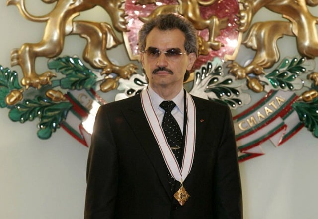 Saudi prince al-Waleed bin Talal