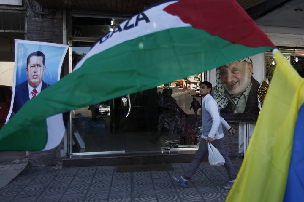 Anti-Israel protest in Venezuela