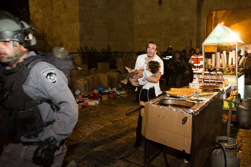 Baby wounded in terror attack in Old City Jerusalem