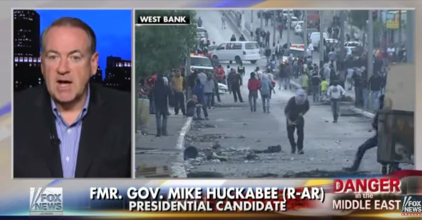 Huckabee Slams the Two-State Solution and President Obama