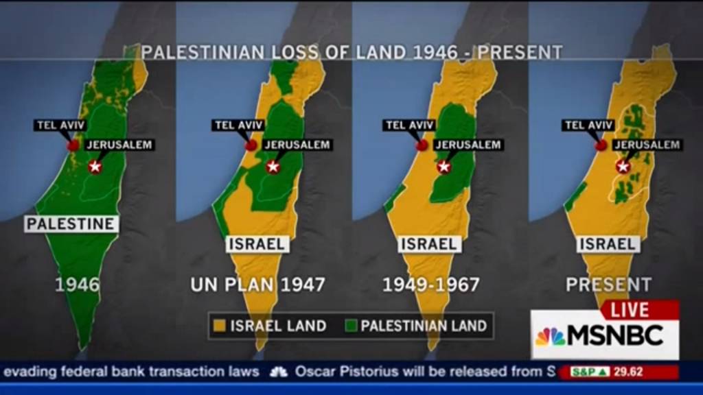 Palestinian propaganda maps