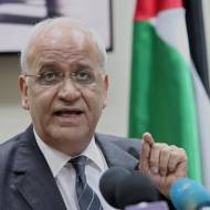 PLO executive Saeb Erekat