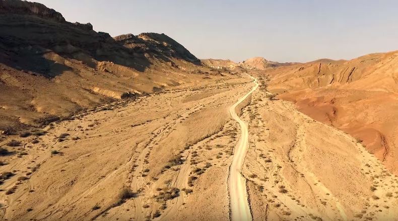 Stunning Aerial Footage of Ramon Crater Machtesh Ramon