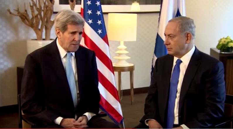 US Secretary of State John Kerry Meets with Prime Minister Netanyahu to Discuss Ending Palestinian Incitement and Terror