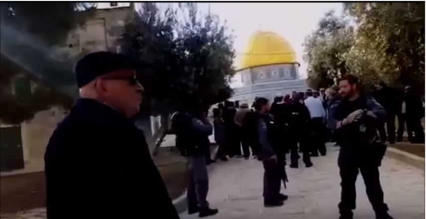 MK basel ghattas on temple mount