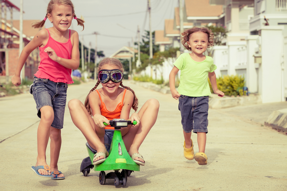 Children playing