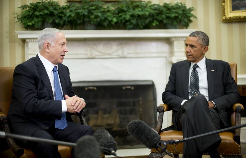 Barack Obama, Benjamin Netanyahu