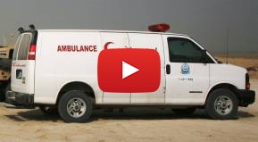 Ambulance of the Red Crescent