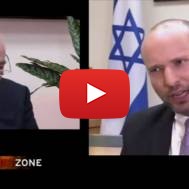 Education Minister and Jewish Home Leader Naftali Bennett Faces His Harshest Interview By Conflict Zone