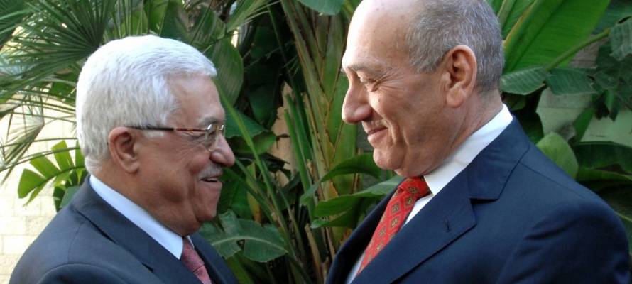 Abbas and Olmert