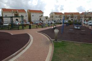 Jewish neighborhood in Samaria